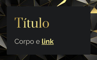 Prévia do tema Escuro